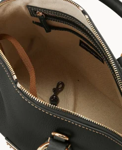 Pebble with Florentine Trim Domed Satchel