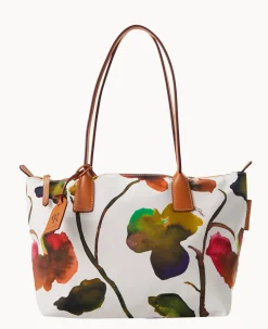 Roberta Pieri Flower Classic Sm Robertina Tote w Long Handle