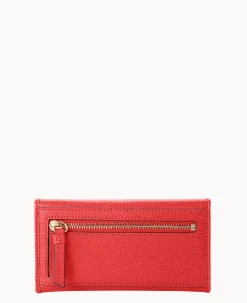 Saffiano Continental Clutch