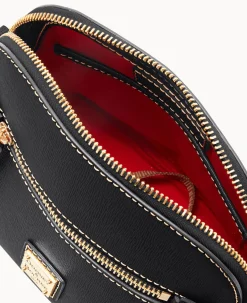 Saffiano Domed Crossbody