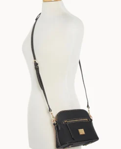 Saffiano Domed Crossbody