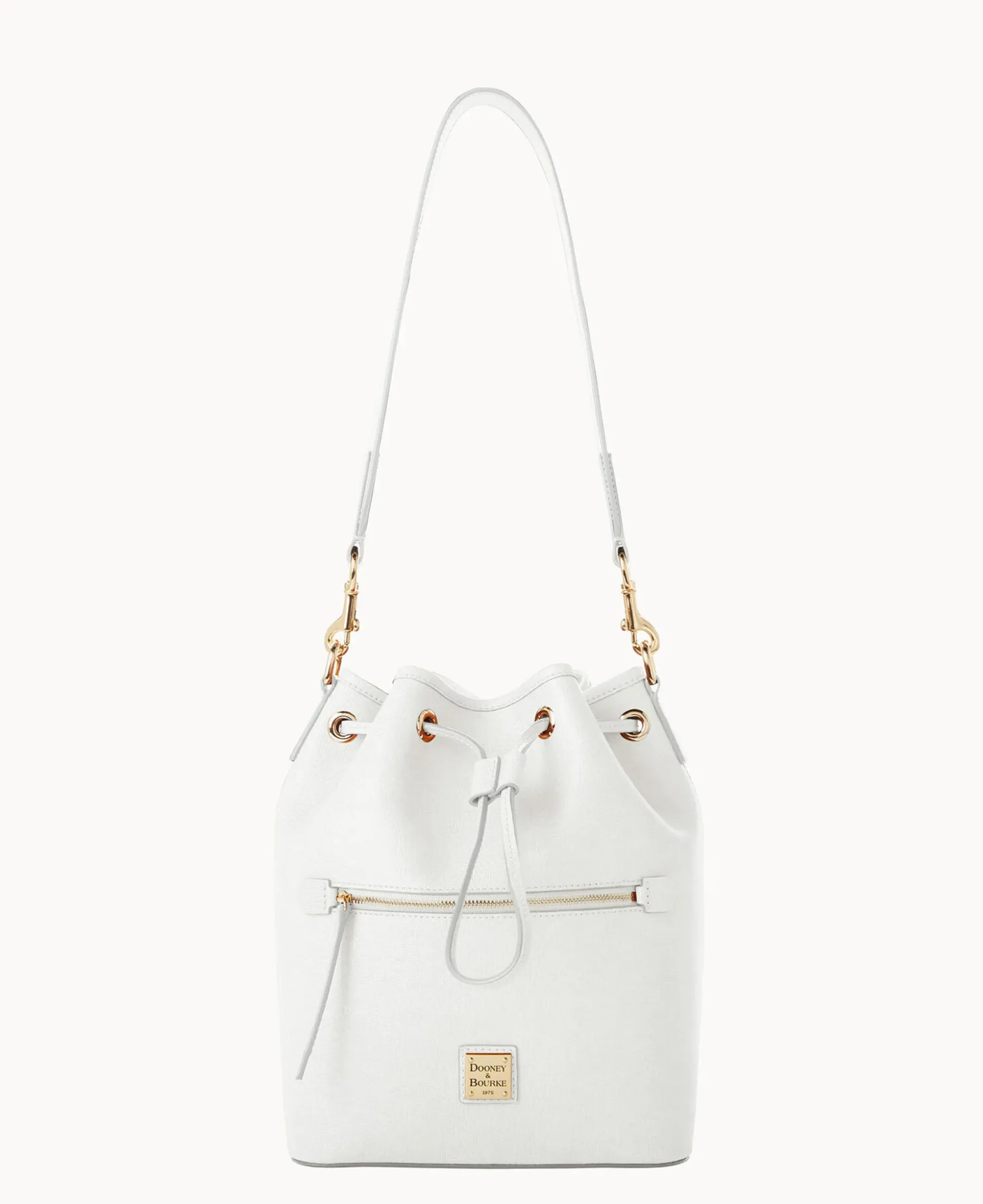 Saffiano Drawstring