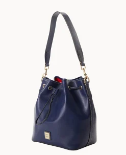 Saffiano Drawstring