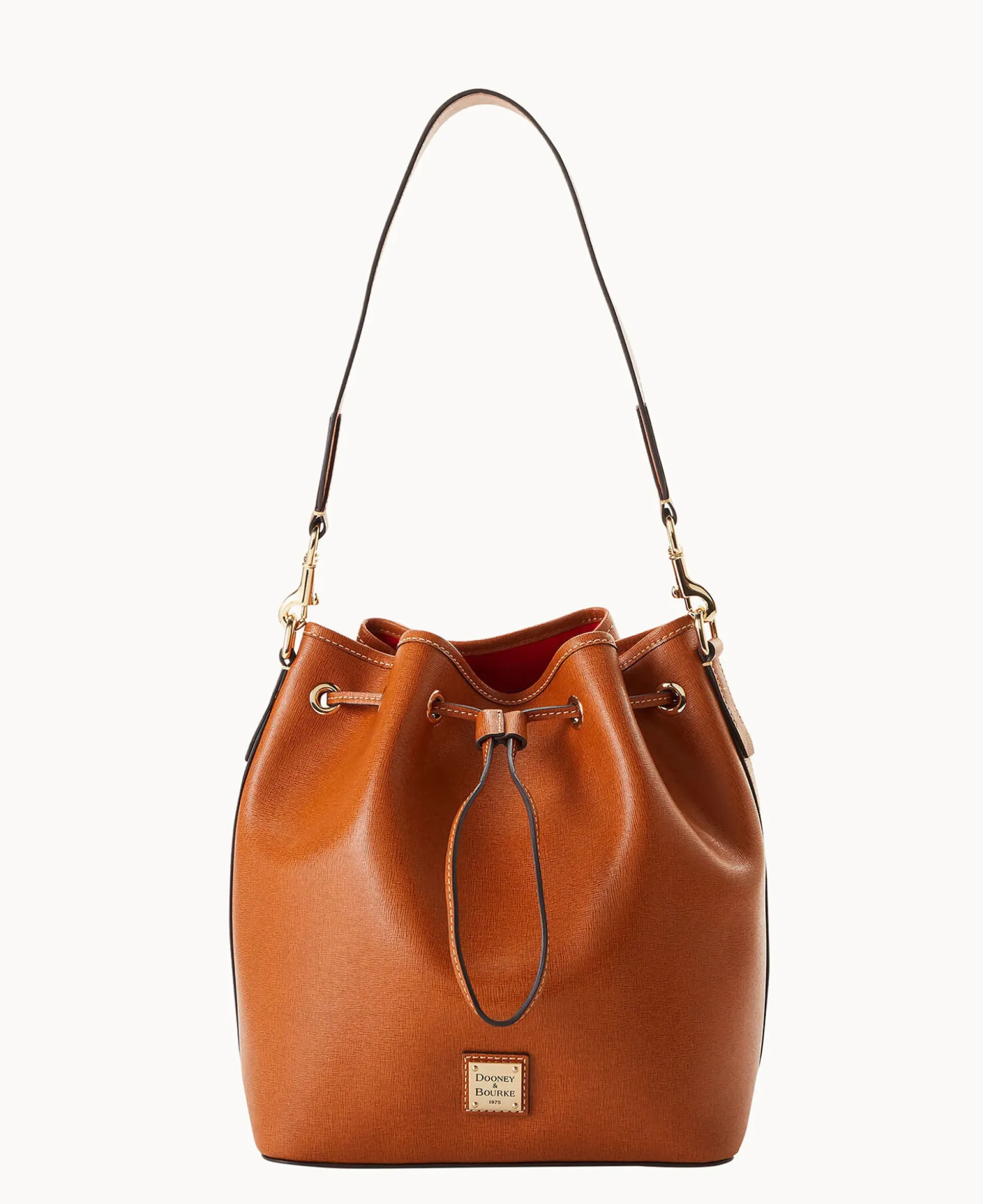 Saffiano Drawstring