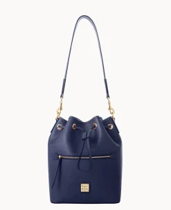 Saffiano Drawstring