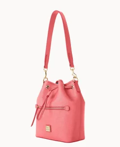 Saffiano Drawstring