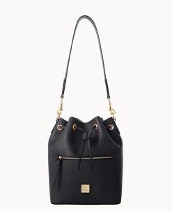 Saffiano Drawstring
