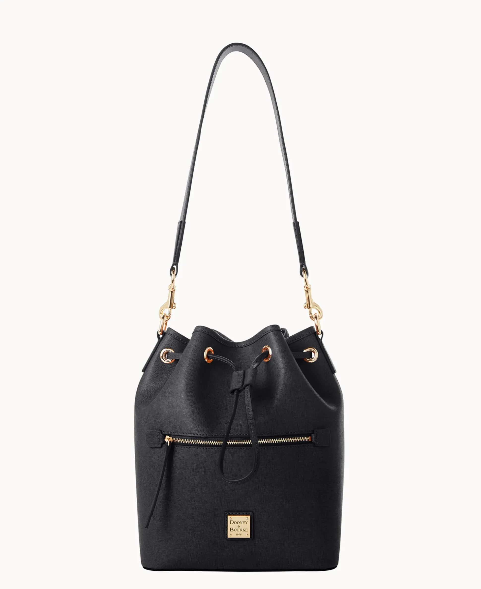 Saffiano Drawstring