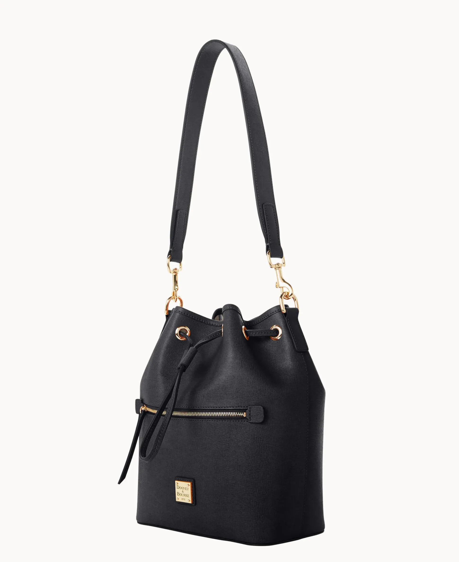 Saffiano Drawstring