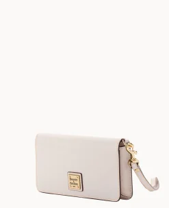 Saffiano Fey Phone Wristlet