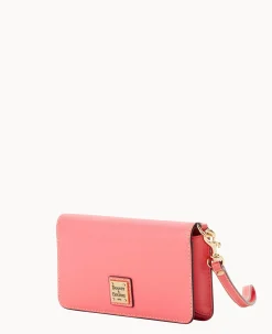 Saffiano Fey Phone Wristlet