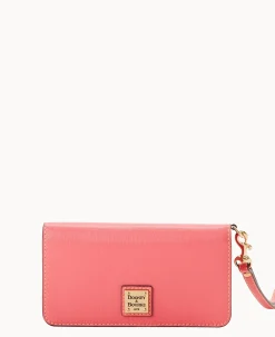 Saffiano Fey Phone Wristlet