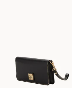 Saffiano Fey Phone Wristlet