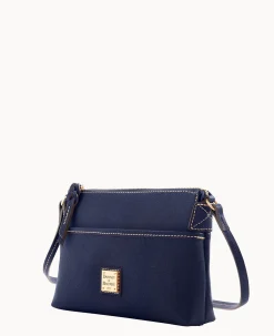 Saffiano Ginger Crossbody
