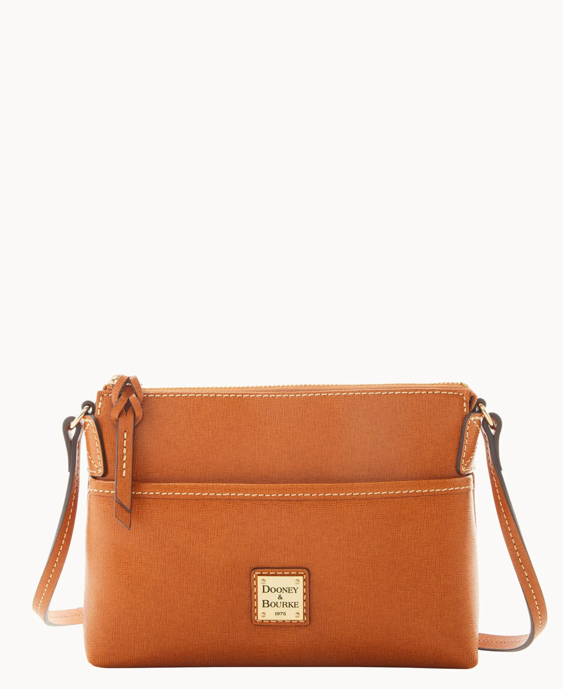 Saffiano Ginger Crossbody