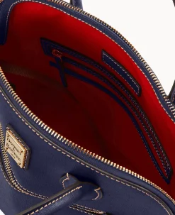 Saffiano Large Domed Satchel