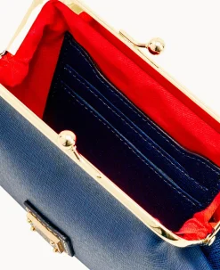 Saffiano Large Framed Purse