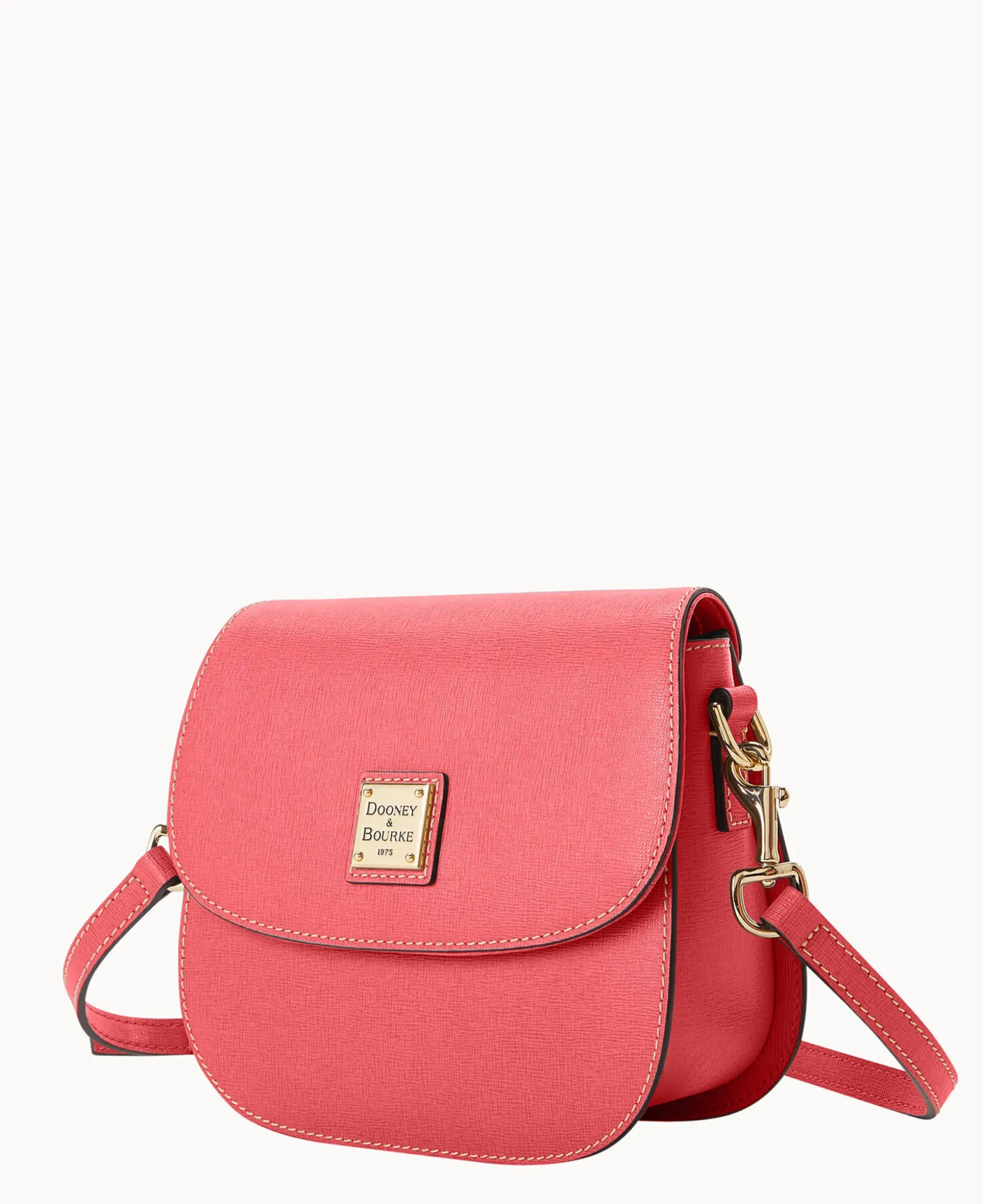 Saffiano Saddle Bag