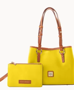 Saffiano Small Briana with Pouch