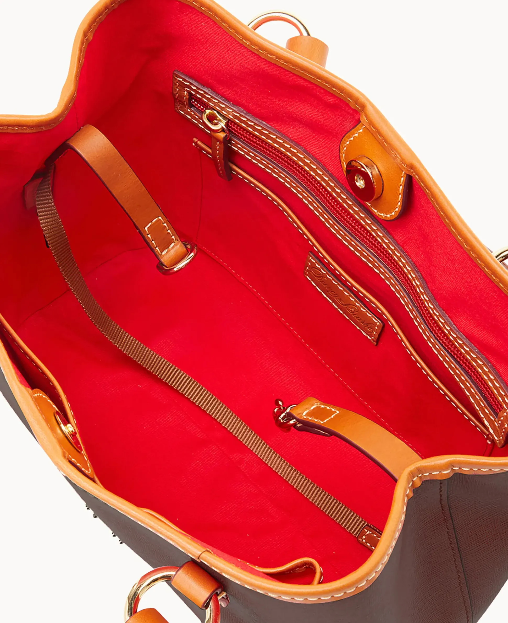 Saffiano Small Briana with Pouch