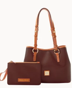 Saffiano Small Briana with Pouch