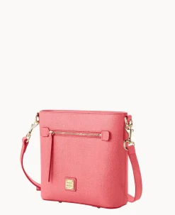 Saffiano Small Zip Crossbody