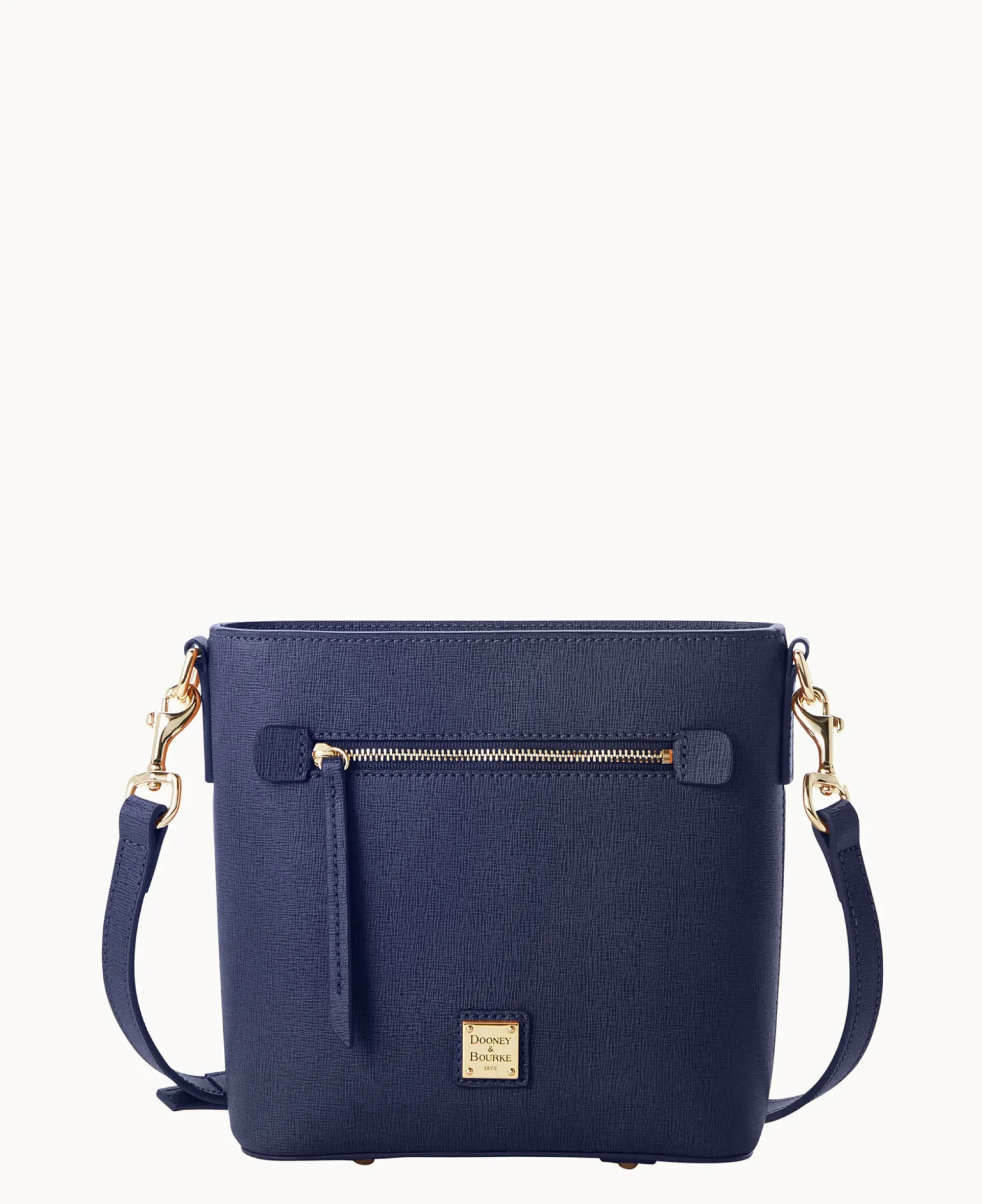 Saffiano Small Zip Crossbody