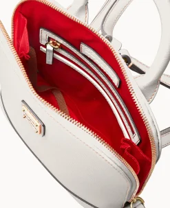 Saffiano Small Zip Pod Backpack