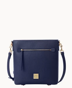 Saffiano Zip Crossbody