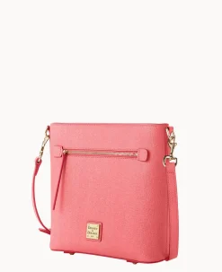 Saffiano Zip Crossbody