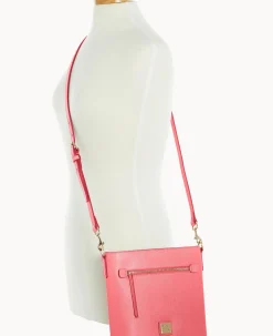 Saffiano Zip Crossbody