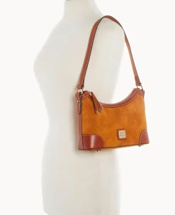 Suede Shoulder Bag