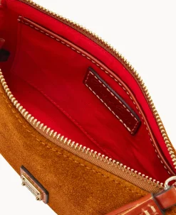 Suede Slim Crossbody