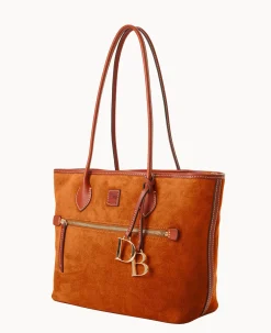 Suede Tote