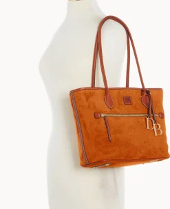 Suede Tote