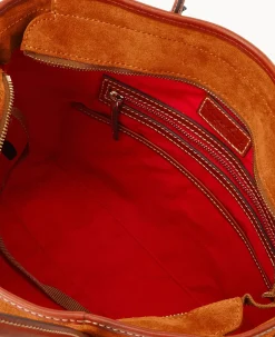 Suede Tote