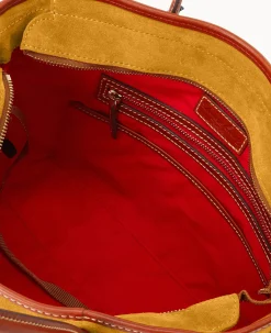 Suede Tote