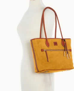 Suede Tote