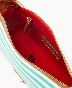 Sullivan Coated Cotton Crossbody Pouchette