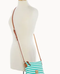 Sullivan Coated Cotton Crossbody Pouchette