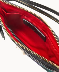 Tartan Zip Around Wristlet