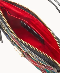 Tartan Zip Around Wristlet