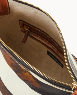 Zebra Leather Satchel